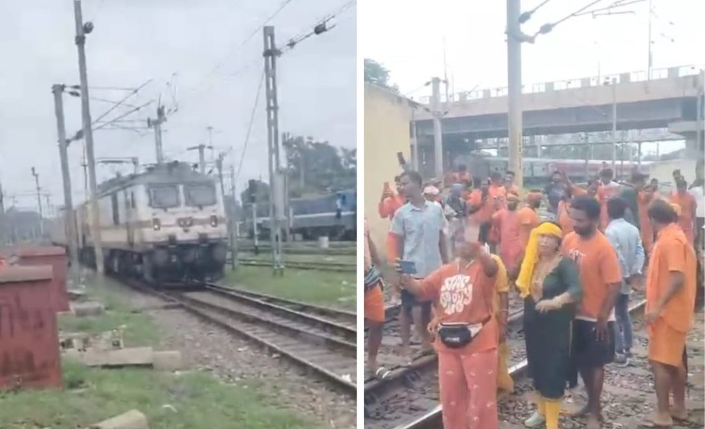 टाटानगर में दक्षिण बिहार एक्सप्रेस को रद्द करने से भड़के यात्रियों ने रोकी राजधानी, किया हंगामा