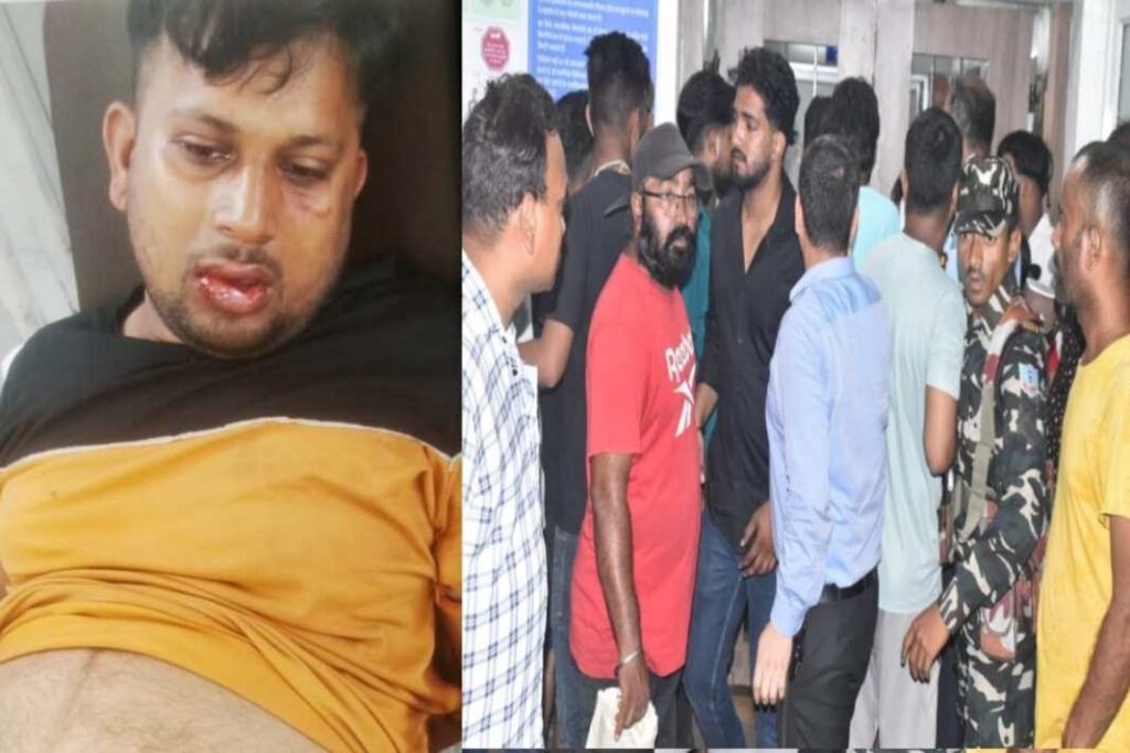 Jamshedpur ‘Durga Puja Hungama’ : काशीडीह दुर्गा पूजा पंडाल के पास युवक की जमकर पिटाई, गंभीर हालत में टीएमएच में भर्ती, भाजपा नेता अभय सिंह के खिलाफ शिकायत, तनाव, घर के बाहर पुलिस तैनात