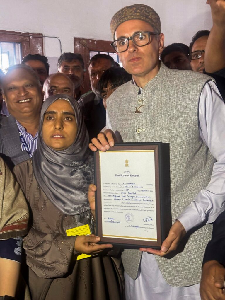 Jammu-Kashmir Election Result: नेकां-कांग्रेस गठबंधन जीत की ओर, फारूक अब्दुल्ला बोले, उमर अब्दुल्ला जम्मू-कश्मीर के मुख्यमंत्री होंगे