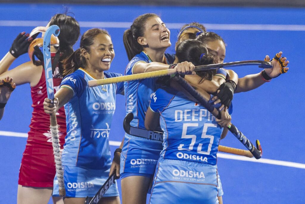 ACT Hockey Tournament: दीपिका फिर चमकीं, भारतीय टीम जापान पर 3-0 की जीत दर्ज कर सेमीफाइनल में पहुंची
