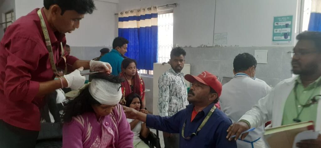 Musabani Accident: सुरदा ट्रेनिंग सेंटर के पास मवेशी को बचाने में पलटी टाटा मैजिक, मुसाबनी शादी समारोह में आयीं चार महिलाएं गंभीर, चालक भी हुआ घायल