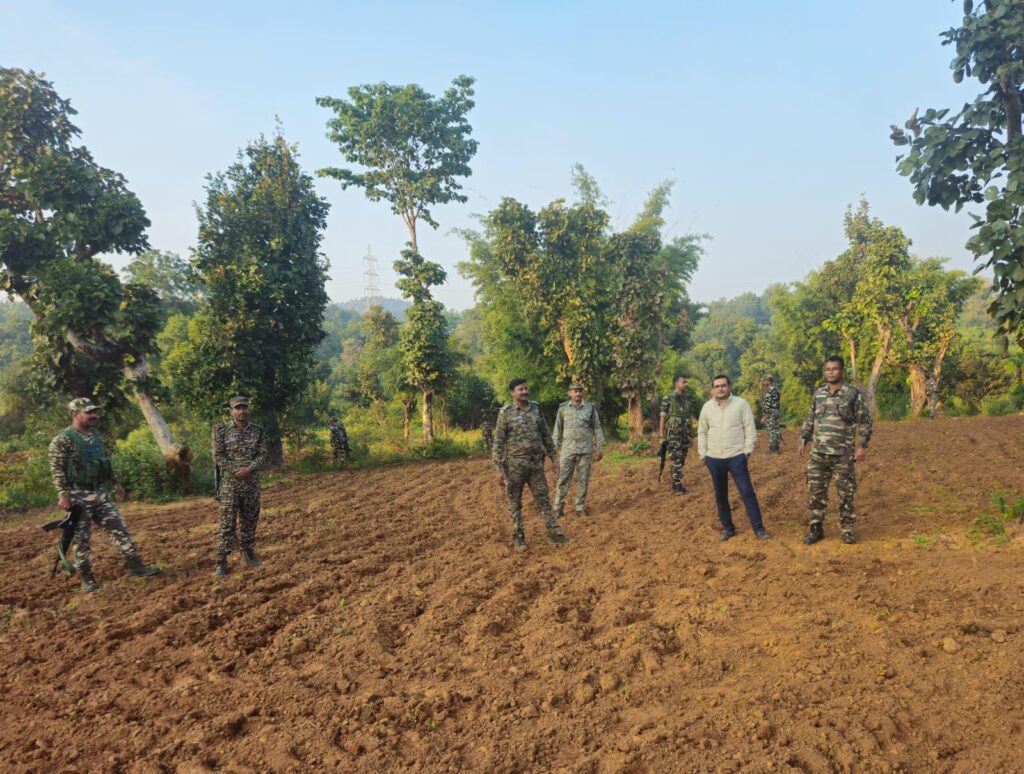 Chandil: चौका के जुरगु-रायडीह गांव के बीच जंगल में तीन एकड़ में लगी थी अफीम की फसल, प्रशासन ने ट्रैक्टर चलकर रौंदा