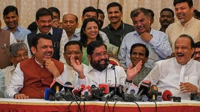 Maharashtra: महाराष्ट्र में आज शपथग्रहण, देवेंद्र फडणवीस CM, शिंदे-पवार Deputy CM पद की शपथ लेंगे, press Confrence में शिंदे की इस बात पर खूब लगे ठहाके