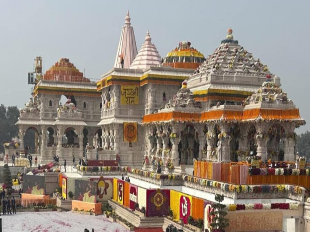 Ayodhya Ram Mandir: TATA कंसल्टिंग इंजीनियर्स लिमिटेड व एलएंडटी के अधिकारियों के साथ राम मंदिर निर्माण समिति ने की बैठक, लंबित निर्माण कार्यों की समय सीमाएं तय