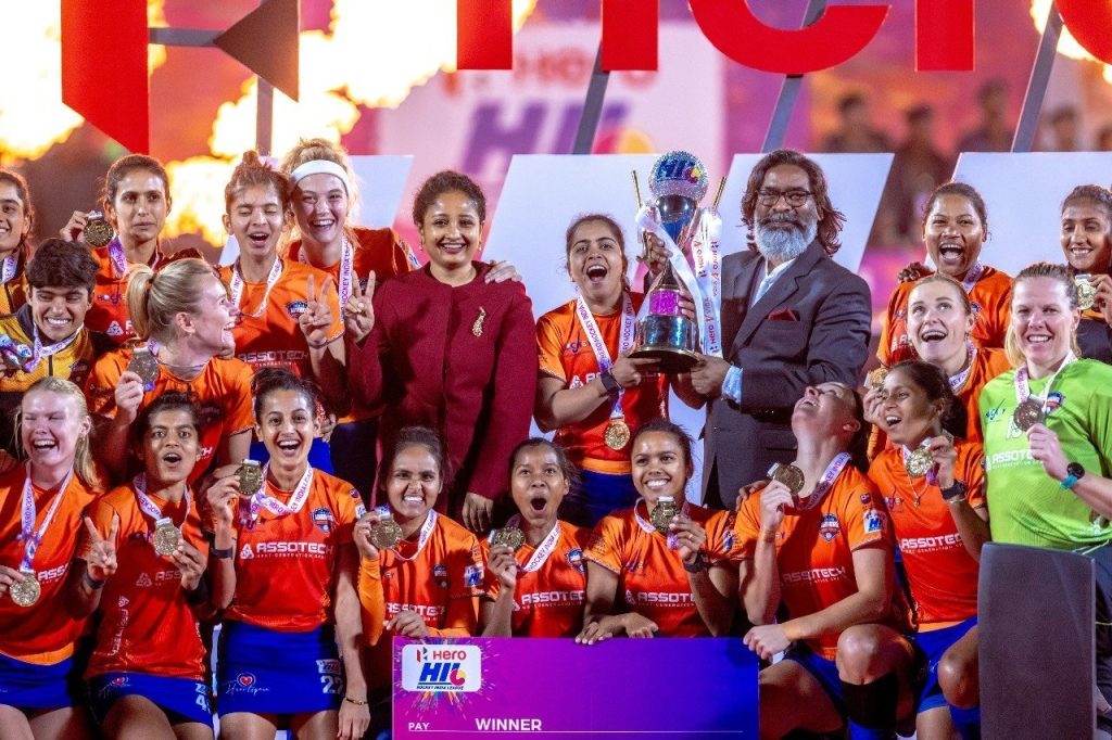 Women’s Hockey India League: ओडिशा वॉरियर्स ने जीता पहली महिला एचआइएल का खिताब, 1.5 करोड़ मिले, उप विजेता सूरमा हॉकी क्लब को एक करोड़