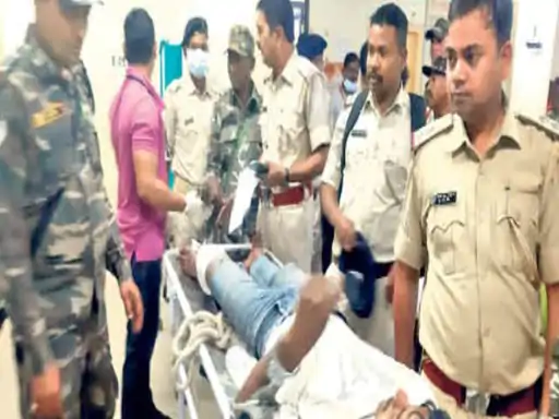 एक और एनकाउंटर! चान्हो में थानेदार से पिस्टल छीनकर भागने की कोशिश, पुलिस ने पैर में मारी गोली