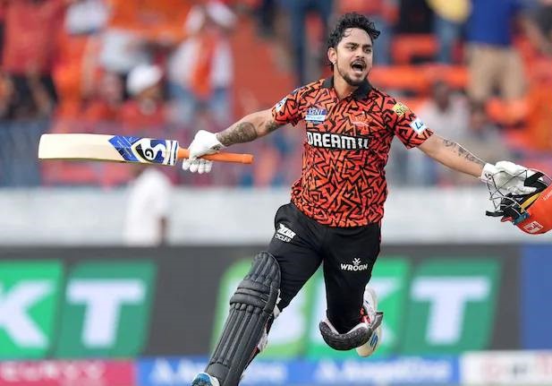 IPL 2025: हैदराबाद ने राजस्थान को दिया 287 रनों का लक्ष्य, ईशान का शतक, तुषार ने लिये 3 विकेट