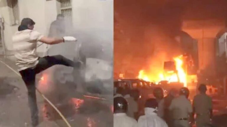 औरंगजेब विवाद : नागपुर में भड़की हिंसा, दो गुटों में झड़प, गाड़ियों में लगाई आग, कई पुलिसकर्मी घायल