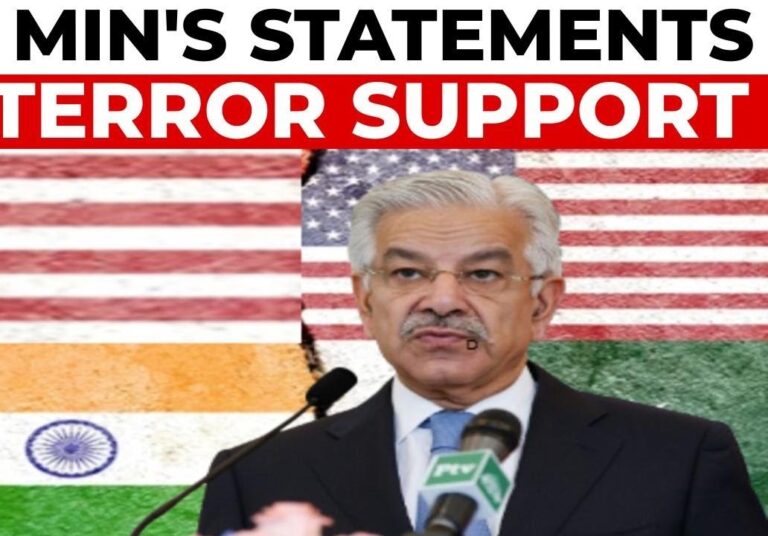 आतंकवाद पर Pakistan के रक्षा मंत्री का बेशर्म कबूलनामा; आतंकवादी की ट्रेनिंग, फंडिंग की बात मानी, बोले-हम दशकों से पश्चिम के लिए कर रहे गंदा काम कर रहे है