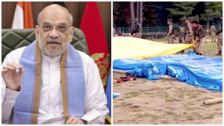 Kashmir Terrorist Attack: पहलगाम आतंकी हमलेके कुछ घंटे बाद ही गृह मंत्री अमित शाह श्रीनगर पहुंचे, अधिकारियों से जानकारी ली, बोले-आतंकियों को बख्शेंगे नहीं