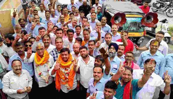 Tata Motors Union को श्रम विभाग से मिली कानूनी मान्यता, नयी कार्यकारिणी का नाम रजिस्टर बी में दर्ज, मना जश्न