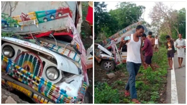 Jharkhand: बारात से लौट रही सवारी गाड़ी बेकाबू होकर पलटी, दो लोगों की मौत, 17 लोग घायल, 9 की स्थिति गंभीर