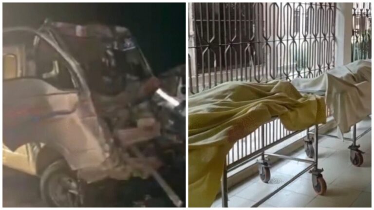 Chaibasa: चाईबासा-चक्रधरपुर मुख्य मार्ग पर सड़क हादसा, टाटा मैजिक ने खड़े ट्रक को मारी टक्कर, तीन लोगों की मौत, एक व्यक्ति गंभीर, टीएमएच रेफर
