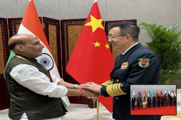 राजनाथ सिंह ने चीनी रक्षा मंत्री से की मुलाकात, कहा- दोनों पक्षों को सकारात्मक गति बनाए रखनी चाहिए