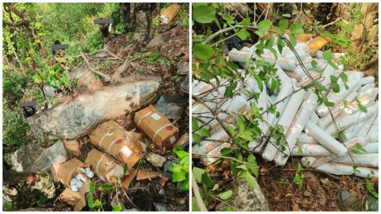 Naxal Explosive Loot: सुंदरगढ़, राउरकेला और क्योंझर में विस्फोटक के गोदामों पर छापेमारी, दो लोग गिरफ्तार, एक दिन पहले सुरक्षाबलों ने सारंडा से बरामद किये थे 2.5 टन से अधिक विस्फोटक