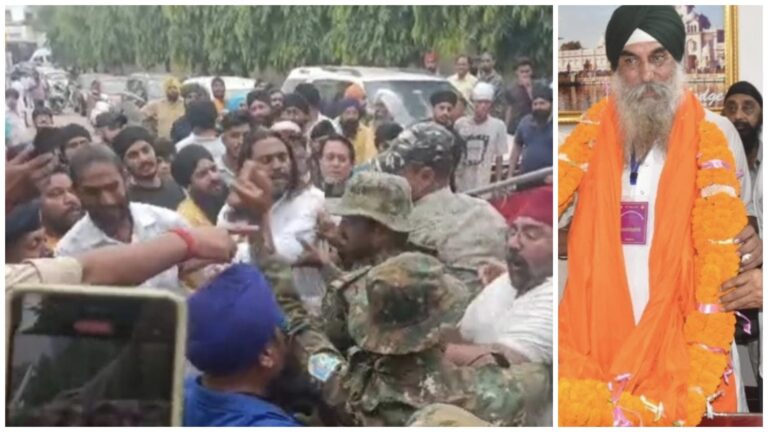 Jamshedpur: साकची गुरुद्वारा के प्रधान पद के चुनाव में जमकर हुआ हंगामा, समर्थकों के बीच मारपीट, पुलिस ने भांजी लाठी तो शांत हुआ मामला, प्रधान बने हरविंदर सिंह मंटू