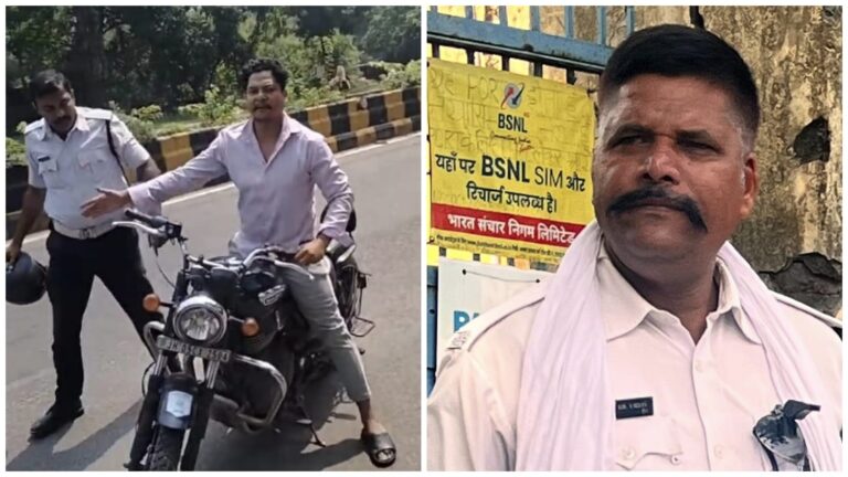 Jamshedpur: सिदगोड़ा में बाइक चालक से दुर्व्यवहार मामले में एक ट्रैफिक सिपाही सस्पेंड, वीडियो बनाने वाले को किया शोकाज, जांच अब भी जारी, यह है मामला