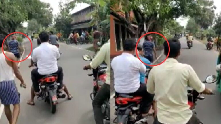 पश्चिम बंगाल : एक हाथ में हथियार, दूसरे में भाभी का कटा हुआ सिर लेकर घूम रहा था, वीडियो वायरल