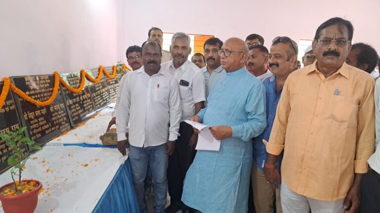 Jamshedpur News:विधायक सरयू राय ने किया 1 करोड़ 21 लाख के कार्यों का शिलान्यास