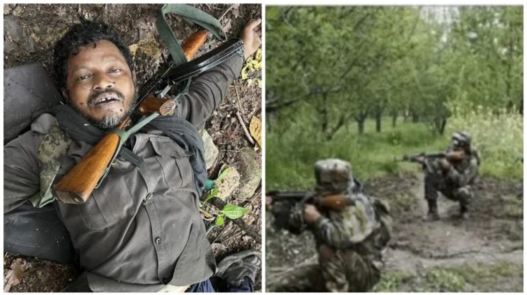 Naxal Encounter: सुरक्षाबलों के साथ मुठभेड़ में ₹25 लाख का इनामी कुंवर मांझी समेण दो नक्सली ढ़ेर, कोबरा का जवान शहीद, एके-47 राइफल भी बरामद