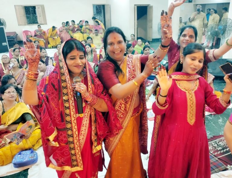 JAMSHEDPUR NEWS :जुगसलाई में हरियाली अमावस्या पर धूमधाम से मनाया गया श्री राणी सती दादी का सिंधारा-तीज उत्सव