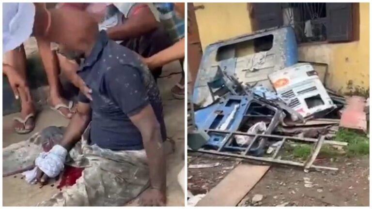 Jamshedpur: बर्मामाइंस विस्फोट से दहला, मिल एरिया में वेल्डिंग दुकान में सिलेंडर फटने से झुलसा मजदूर, बगल में खड़ा ट्रक भी क्षतिग्रस्त