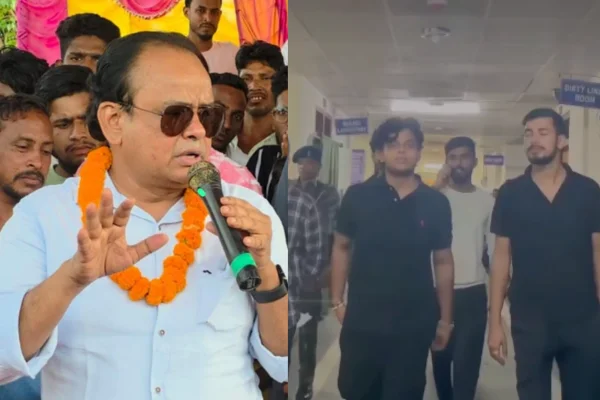 स्वास्थ्य मंत्री इरफान ने बेटे कृष अंसारी के वायरल वीडियो पर दी सफाई, कहा – फैलाई जा रही अफवाहें निराधार