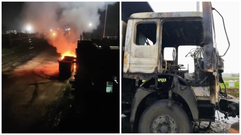 Jharkhand: रेलवे कोयला साइडिंग के पास खड़े हाइवा में अपराधियों ने लगायी आग, फायरिंग भी की, राहुल दुबे गैंग ने पर्चा फेंककर ली जिम्मेदारी, जानें वजह?