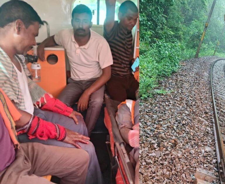 चक्रधरपुर रेल मंडल में नक्सली ब्लास्ट, एक रेलकर्मी की मौत, दूसरा घायल