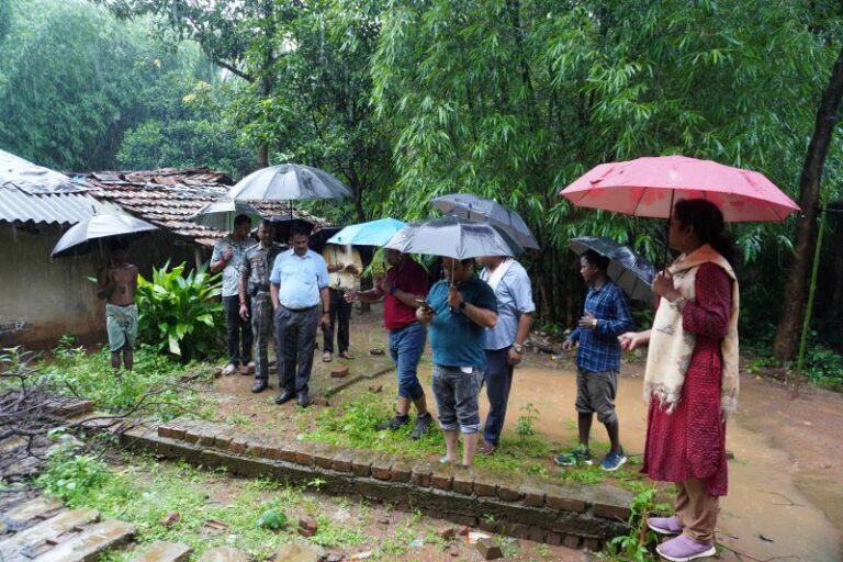 उप विकास आयुक्त ने चाकुलिया प्रखंड के कालापाथर पंचायत में योजनाओं का किया निरीक्षण