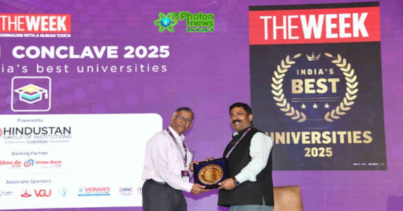 Arka Jain University ने रचा इतिहास, “आउटलुक-आईसीएआरई रैंकिंग में देश के शीर्ष 50 निजी विश्वविद्यालयों में 39वां स्थान मिला