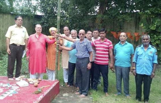 Jamshedpur: मानगो की सुंदर गार्डन सोसायटी में दुर्गा पूजा पंडाल का भूमि पूजन, दुर्गोत्सव में सांस्कृतिक कार्यक्रम रहेगा आकर्षण का केंद्र