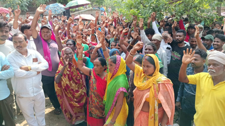 लघु खनिज पट्टा के लिए आमसभा, पक्ष में 90-विपक्ष में 10 प्रतिशत ग्रामीणों की सहमति