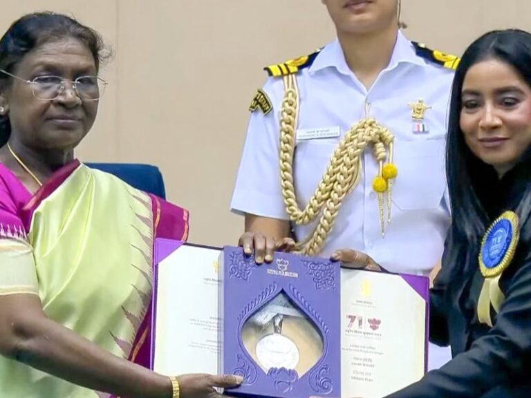 Jamshedpur Proud : जमशेदपुर की शिल्पा राव को मिला Natoinal Film Award, राष्ट्रपति ने किया सम्मानित, गायिका ने पुरस्कार अपने गृहनगर को किया समर्पित