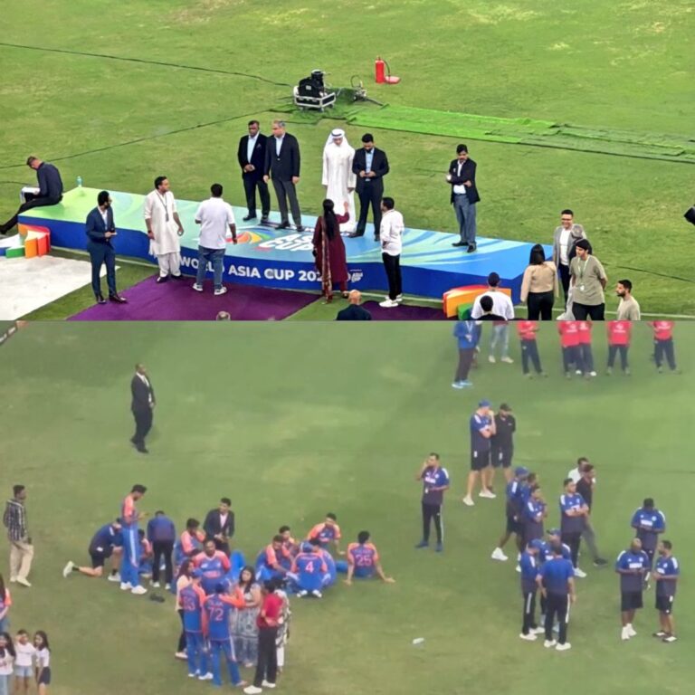 Asia Cup Big Controversy: भारतीय टीम ने पाकिस्तान के मंत्री और एसीसी अध्यक्ष मोहसिन नकवी के हाथों एशिया कप की ट्रॉफी लेने से किया इनकार, बिना ट्रॉफी मनाया जश्न