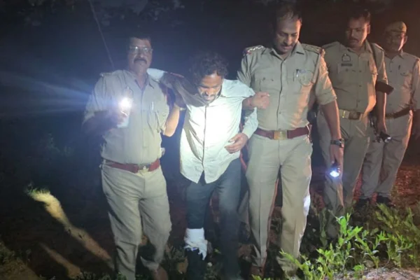 झारखंड के गढवा के अपराधी को यूपी पुलिस ने गोली मारकर पकड़ा, अपहरण की कोशिश का आरोप