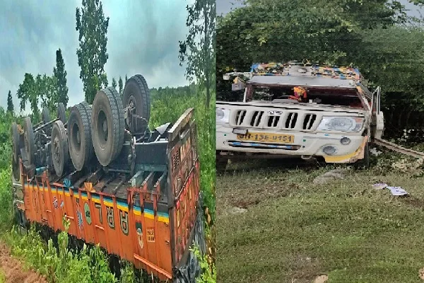 गिरिडीह में ट्रक और बोलेरे पिकअप की टक्कर, तीन मजदूरों की मौके पर ही मौत