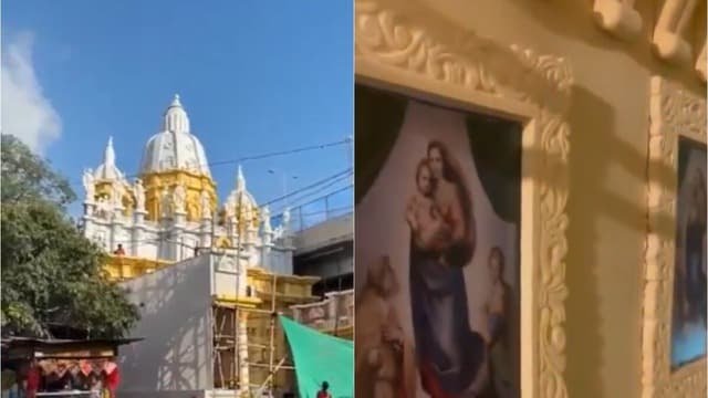 Jharkhand: वेटिकन सिटी की थीम पर दुर्गा पूजा पंडाल का किया निर्माण, विहिप ने हिंदुओं की धार्मिक भावनाओं को ठेस पहुंचाने और धर्मांतरण को बढ़ावा देने के लगाये आरोप