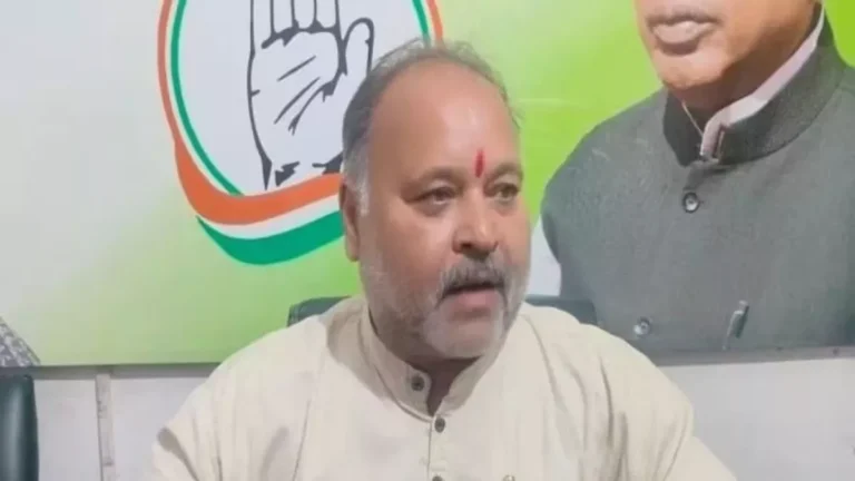 कांग्रेस नेता का BJP पर पलटवार, कहा – ‘भाजपा में अपराधी को बताया जाता है सामाजिक कार्यकर्ता’