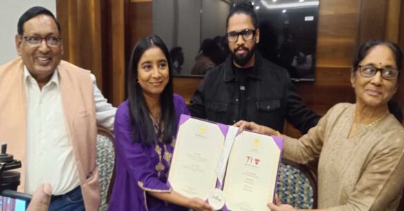 Jamshedpur Proud : बॉलीवुड की मशहूर पार्श्व गायिका और नेशनल अवार्ड विनर शिल्पा राव जमशेदपुर पहुंचीं, हुआ भव्य स्वागत, संगीत पर बोलीं, पुराने दिनों को किया याद