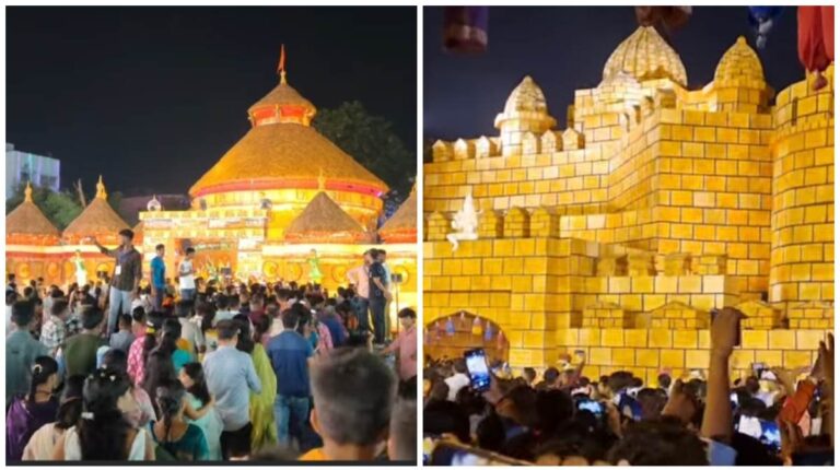 Jamshedpur Durga Puja: जमशेदपुर में दुर्गा पूजा का उल्लास चरम पर, पूजा पंडालों में उमड़ रही भीड़, काशीडीह से आदित्यपुर तक श्रद्धालुओं का रेला