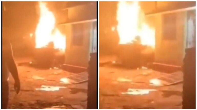 Jamshedpur: सिदगोड़ा में झामुमो नेता का परिवार घर में सो रहा था और धू-धू कर जल गयी कार, जांच में जुटी पुलिस
