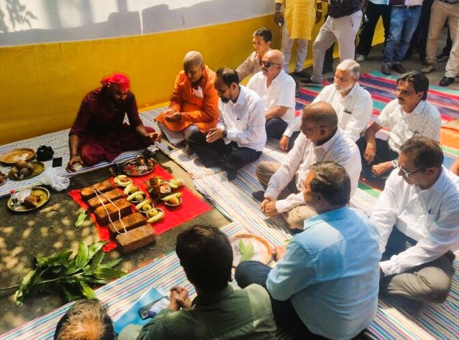 टाटानगर रेलवे स्टेशन का 284 करोड़ से होगा रि-डेवलपमेंट, सांसद ने किया शिलान्यास