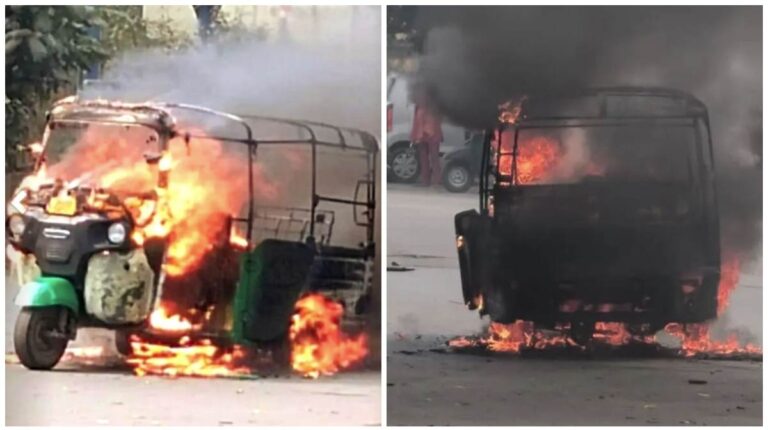 Tatanagar: टाटानगर स्टेशन मेन गेट पर अब CNG टेंपो में लगी आग, धमाकों से दहशत में आ गये लोग, यात्रियों ने भागकर बचायी जान, 48 घंटे में आग लगने की यह दूसरी घटना