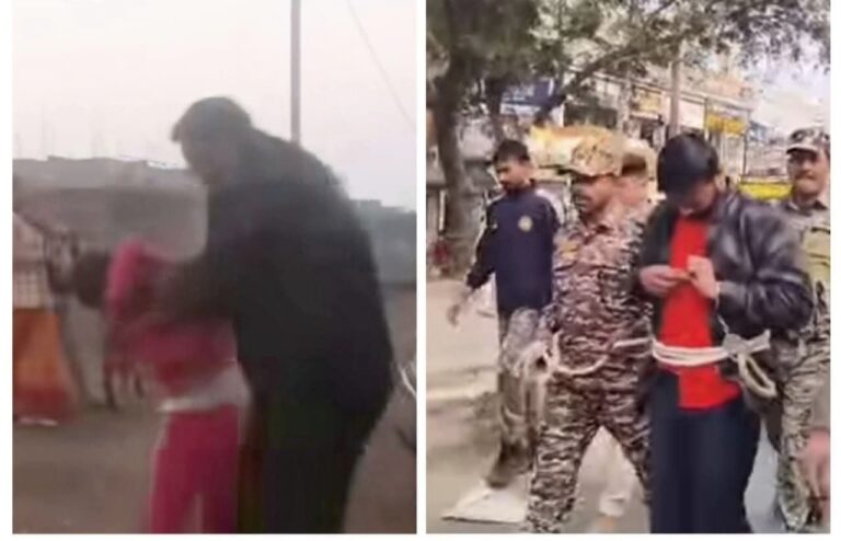 Jharkhand: बच्चे को बेरहमी से पीटने, गला दबाने का वीडियो वायरल होने पर आरोपी गिरफ्तार, पुलिस ने कमर में रस्सी बांधकर पैदल घुमाया