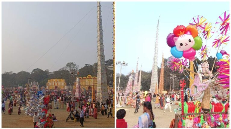 Jamshedpur: बिष्टुपुर गोपाल मैदान में भव्य टुसू मेले का आयोजन, झारखंड के विभिन्न जिलों के साथ बंगाल और ओडिशा से भी लोग टुसू मूर्तियां और चौडल लेकर पहुंचे