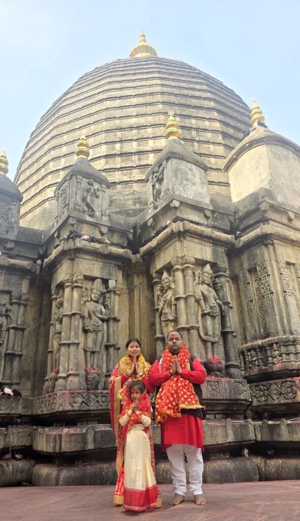 JAMSHEDPUR NEWS :विधायक पूर्णिमा साहू ने मां कामख्या मंदिर में सपरिवार किया दर्शन पूजन, माँ कामाख्या से लौहनगवासियों के सुख-समृद्धि एवं उन्नति की प्रार्थना की