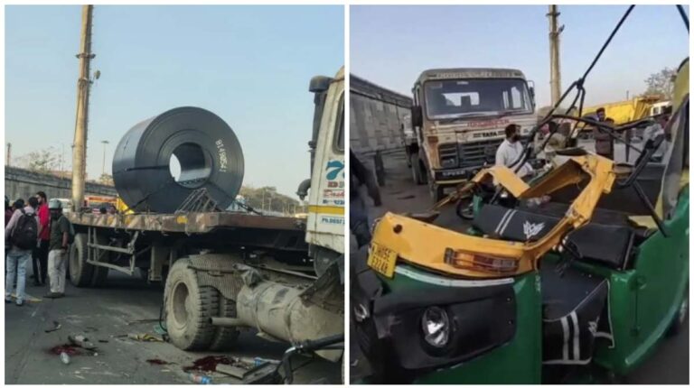 Jamshedpur Accident: बर्मामाइंस में भीषण सड़क हादसा, तेज रफ्तार ऑटो ने ट्रेलर को मारी टक्कर, एक यात्री की मौत, टाटानगर से सवारी लेकर जा रहा था साकची