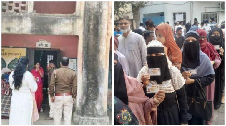 Jugsalai Chunav: जुगसलाई में रोमांचक मुकाबला! बढ़ती जा रही मतदाताओं की कतार, आरपी पटेल स्कूल की बूथ से अध्यक्ष प्रत्याशी को पुलिस ने निकाला