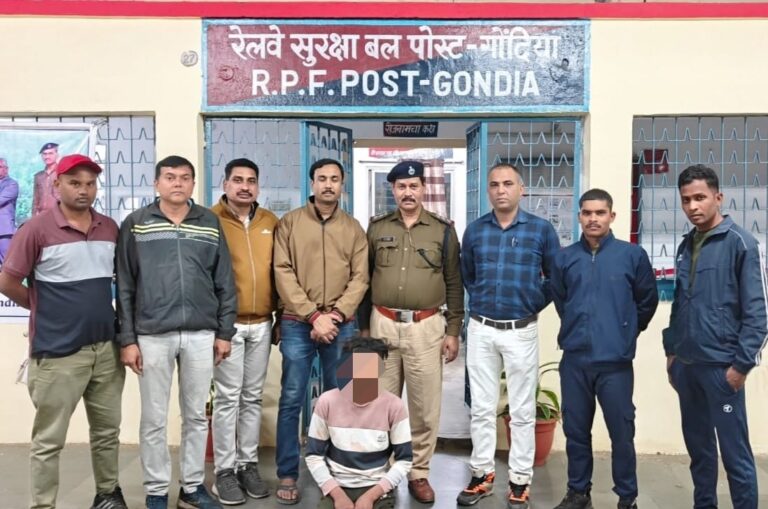 Railway Protection Force :“ऑपरेशन रेल प्रहरी” के तहत 55 मिनट में हत्या आरोपी गिरफ्तार, नागपुर मंडल आरपीएफ की त्वरित कार्रवाई